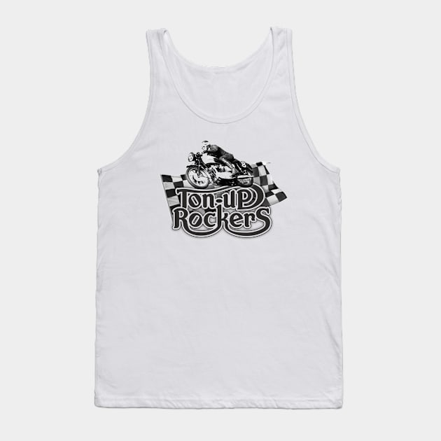 Ton-up Rockers Tank Top by Shockin' Steve